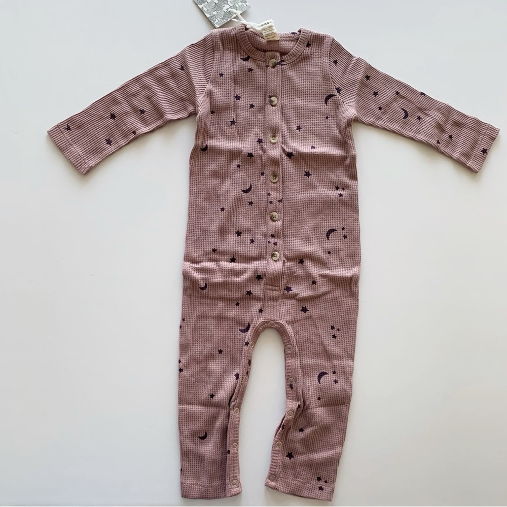 Kate Quinn Organics Thermal Baby Jumpsuit 12-18 Months